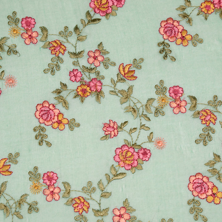 Ivana Jaal On Mint Cotton Silk