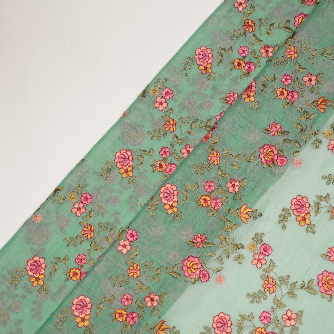 Ivana Jaal On Mint Cotton Silk