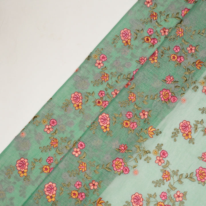 Ivana Jaal On Mint Cotton Silk