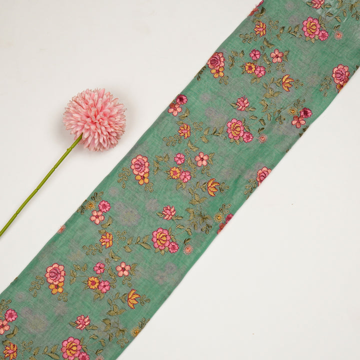 Ivana Jaal On Mint Cotton Silk