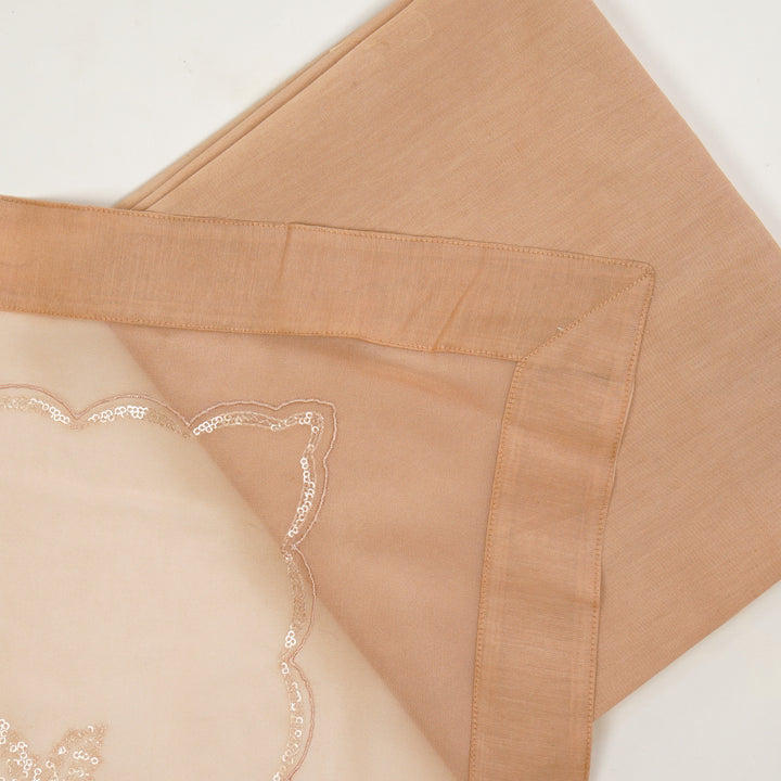 Sirisa Embroidered Saree on Blush Pure Silk Georgette