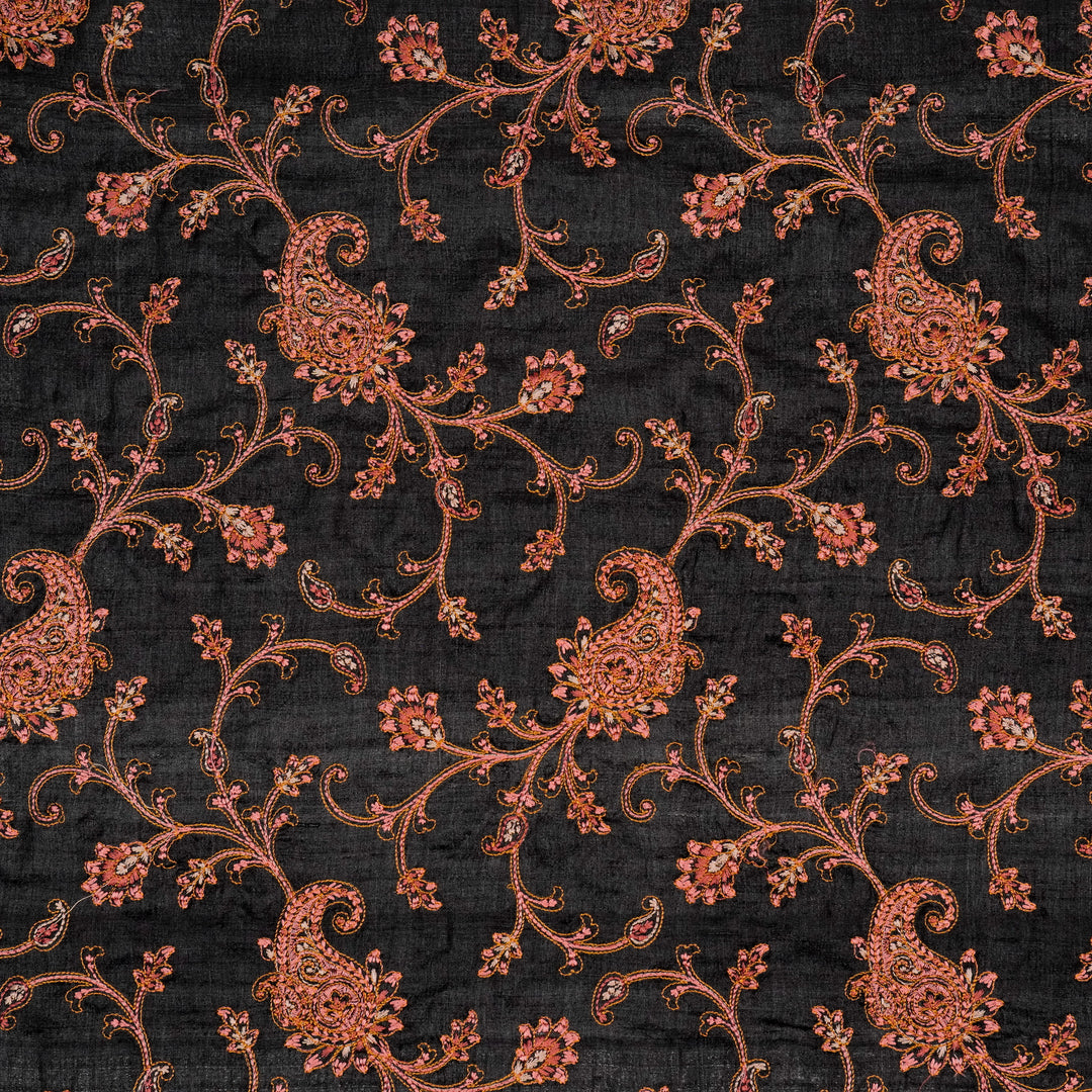 Munira Jaal on Black Tussar Silk