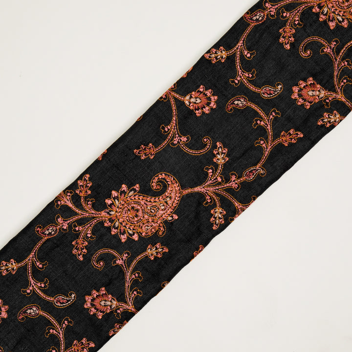 Munira Jaal on Black Tussar Silk