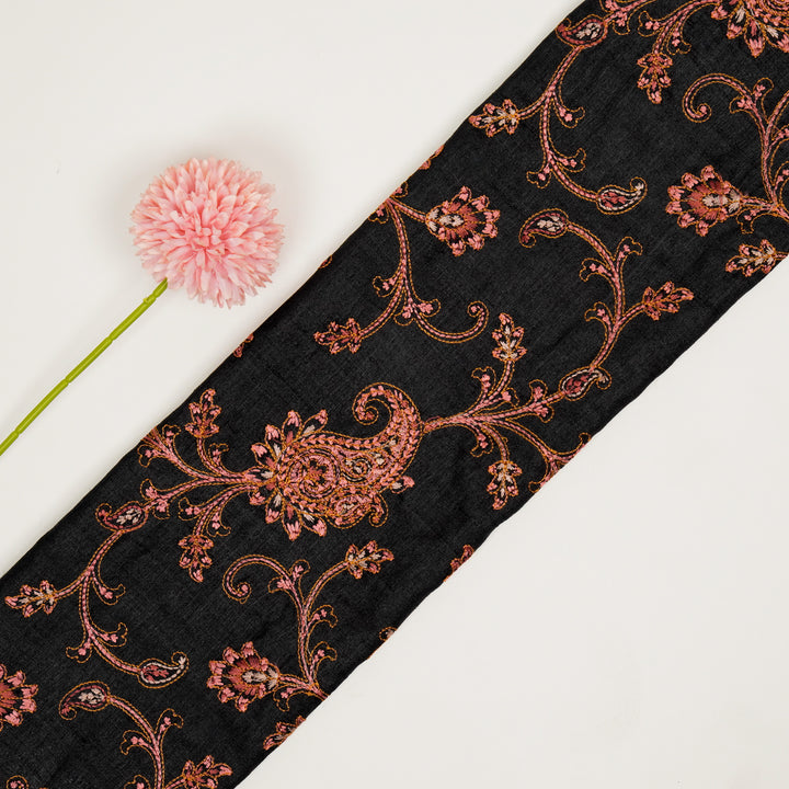 Munira Jaal on Black Tussar Silk