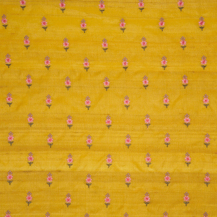 Adila Buti on Gold Tussar Silk