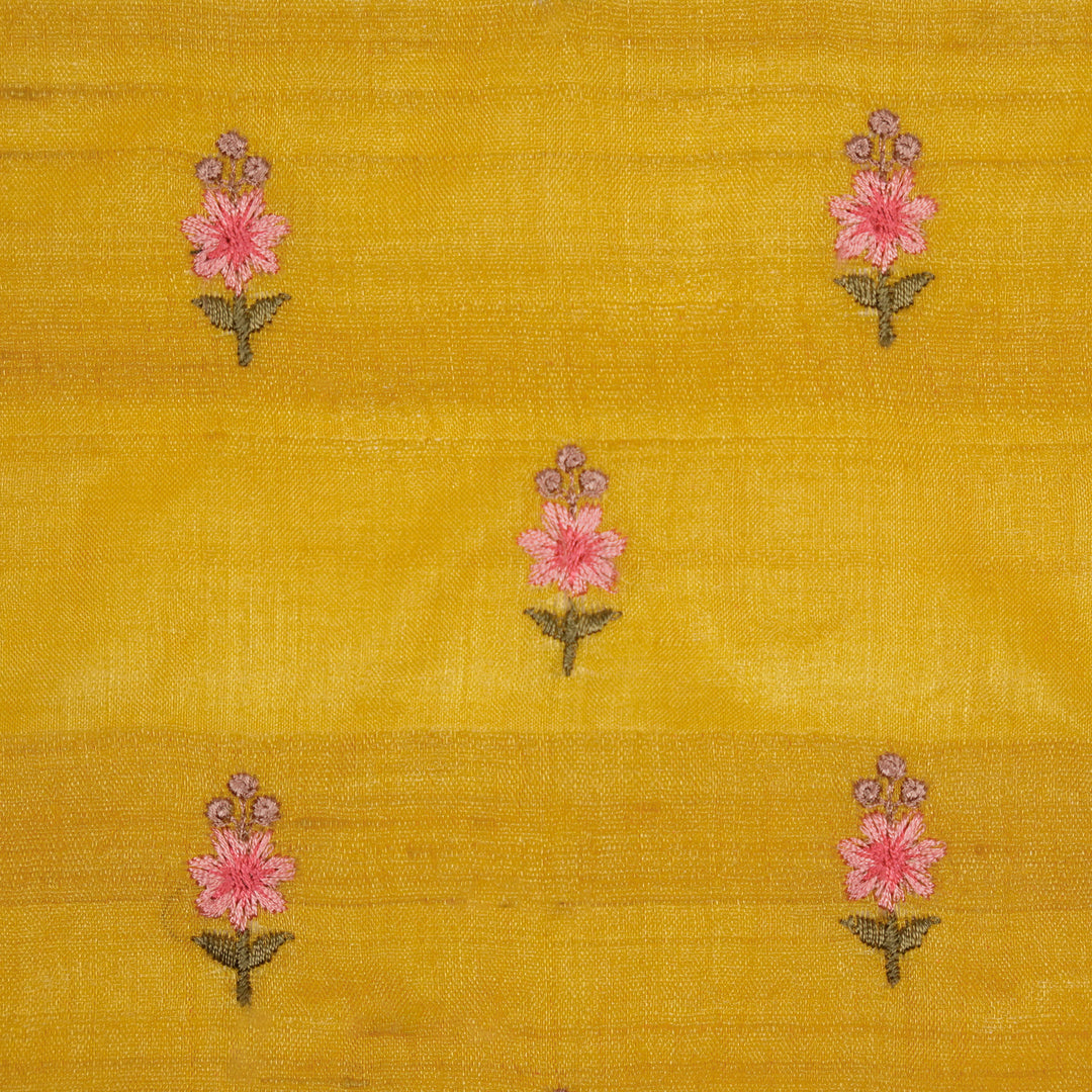 Adila Buti on Gold Tussar Silk