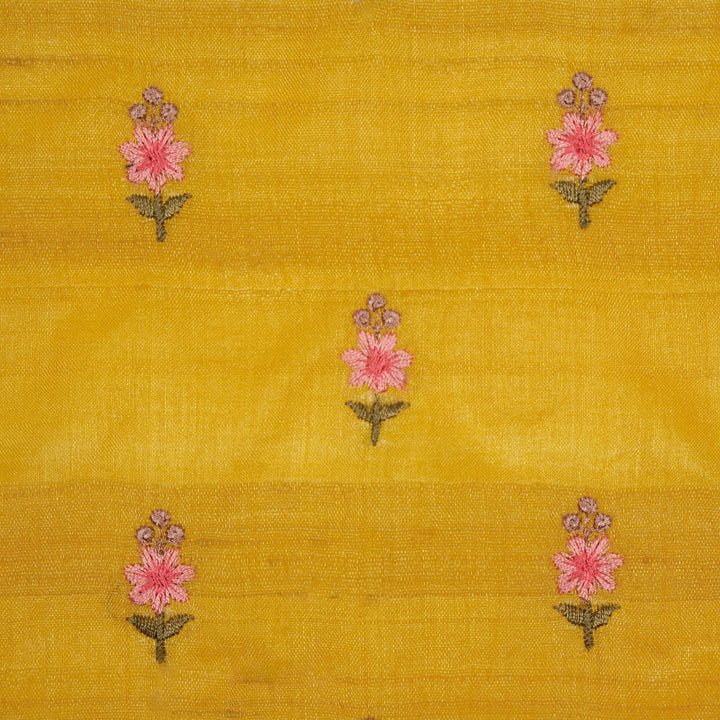 Adila Buti on Gold Tussar Silk