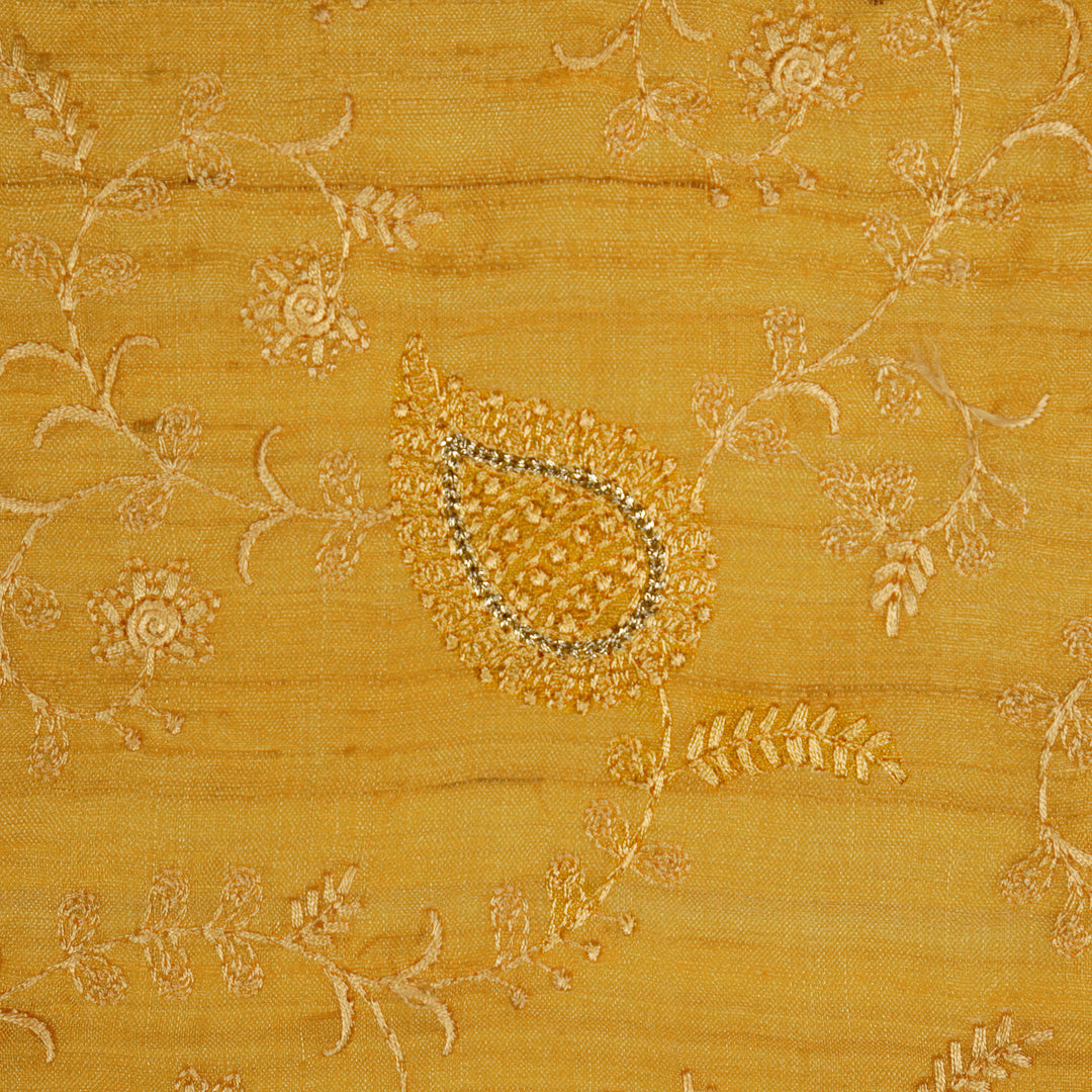 Salma Jaal on Gold Tussar Silk