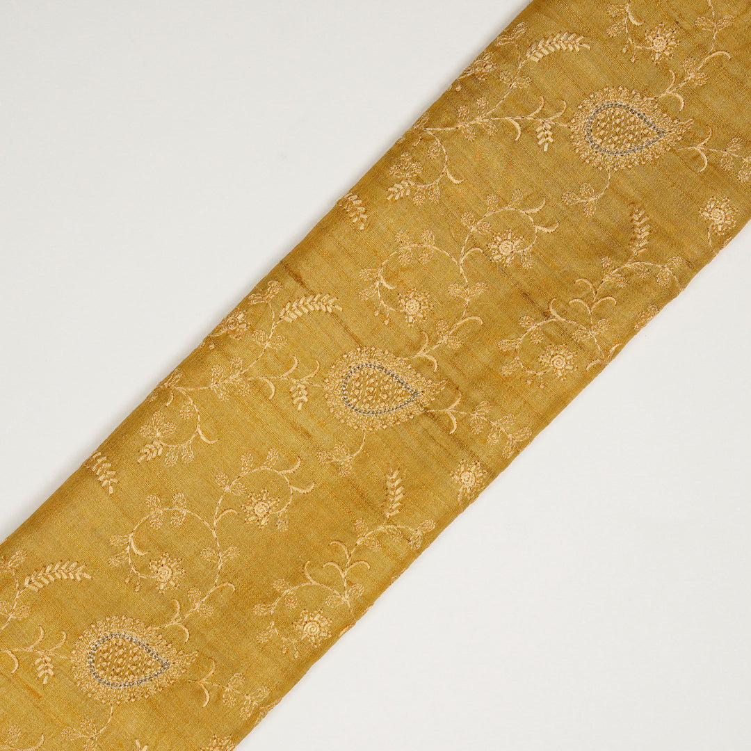 Salma Jaal on Gold Tussar Silk