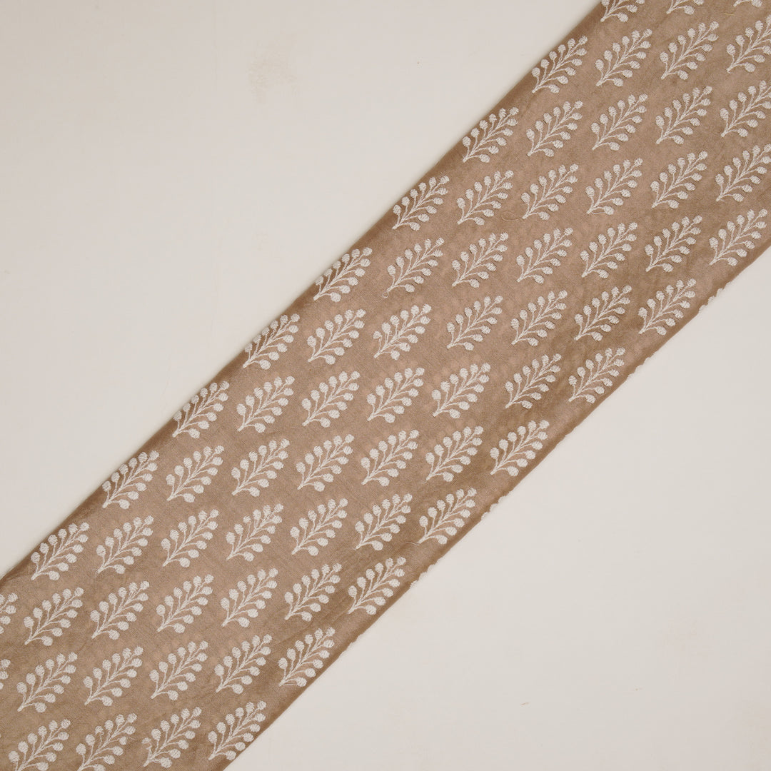 Vanika Buti on Blush Silk Chanderi Embroidered Fabric