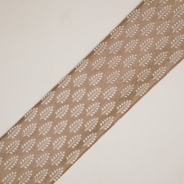 Vanika Buti on Blush Silk Chanderi Embroidered Fabric