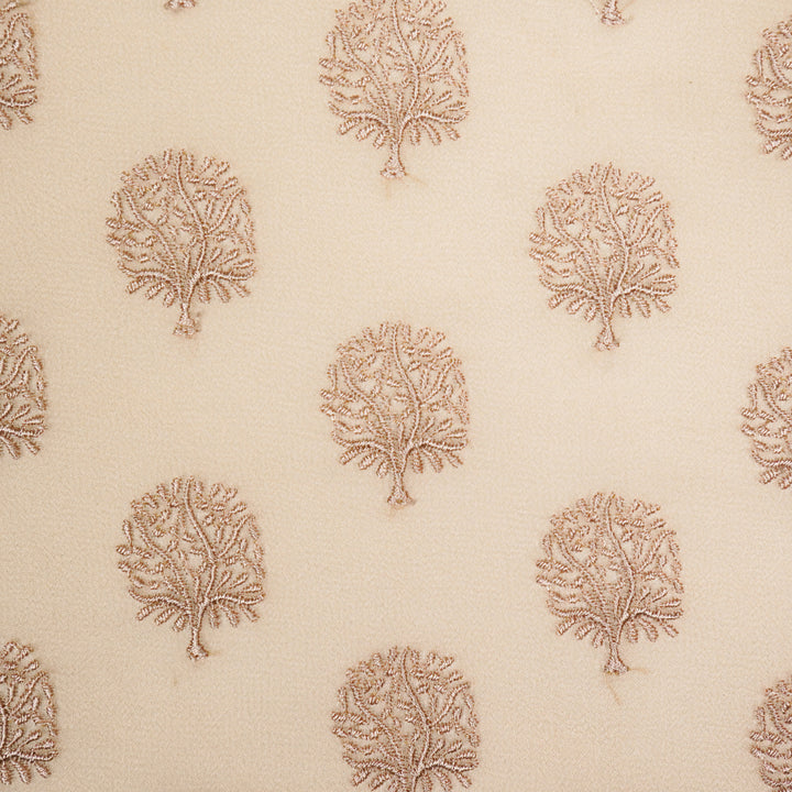 Dhara Buti on Light/Blush Semi Georgette Embroidered