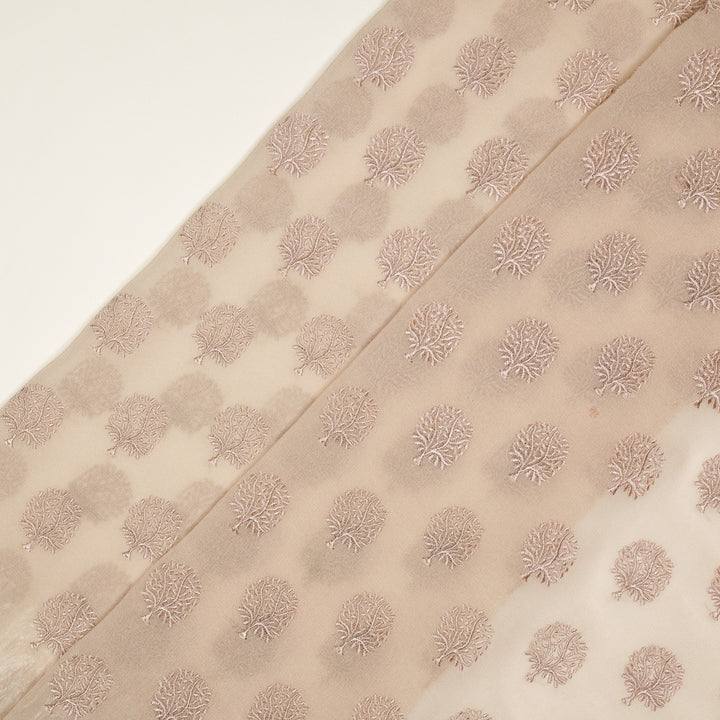 Dhara Buti on Light/Blush Semi Georgette Embroidered