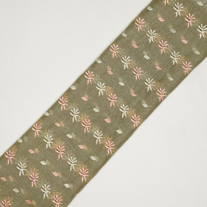 Smita Buti on Mouse Cotton Silk Embroidered Fabric