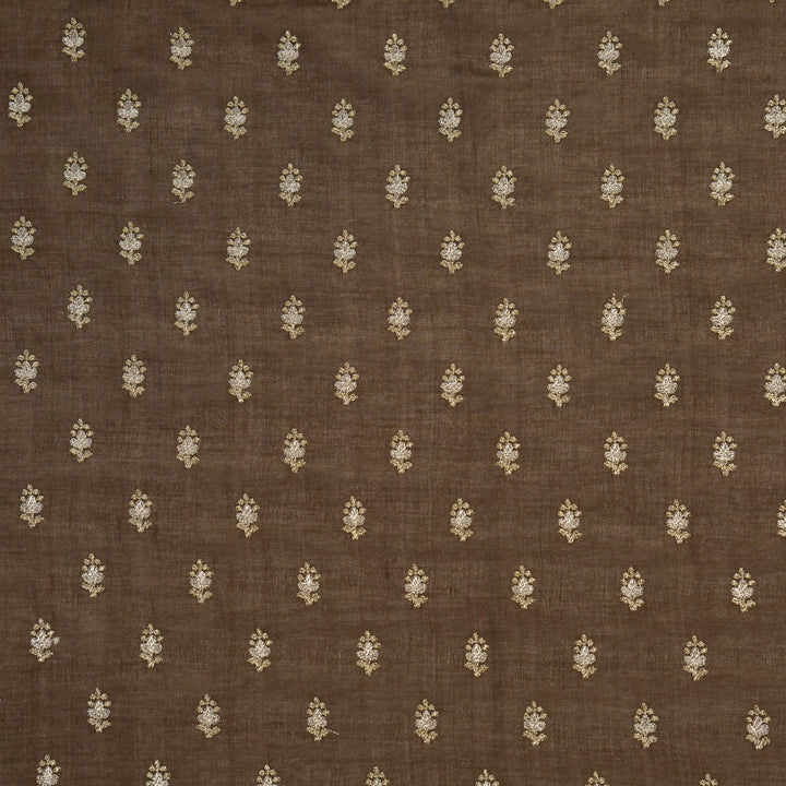 Nurah Buti on Mouse Munga Silk Embroidered Fabric