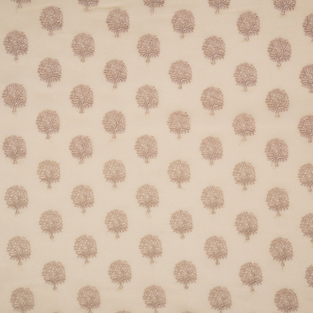 Dhara Buti on Light/Blush Semi Georgette Embroidered