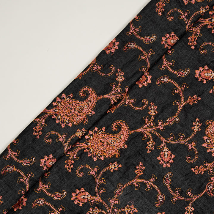 Munira Jaal on Black Tussar Silk