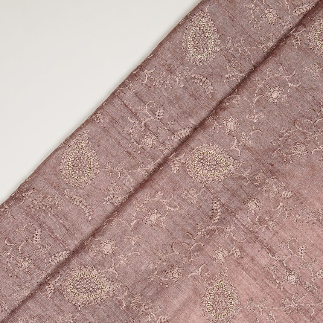 Salma Jaal on Onion Tussar Silk