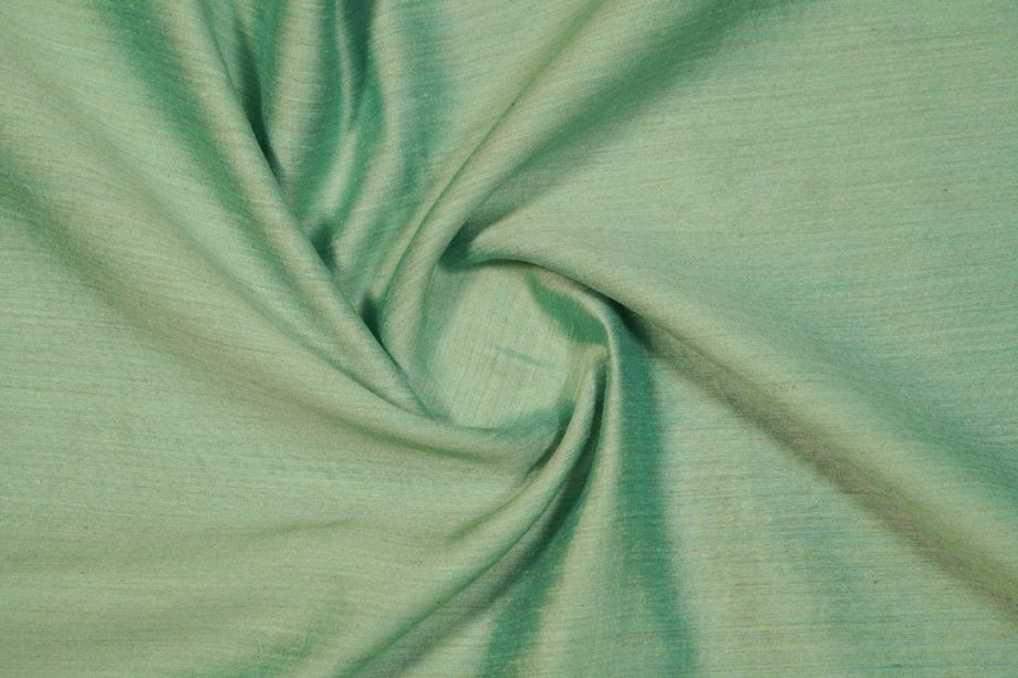 Aqua Colour Plain Munga Silk - Zarinama