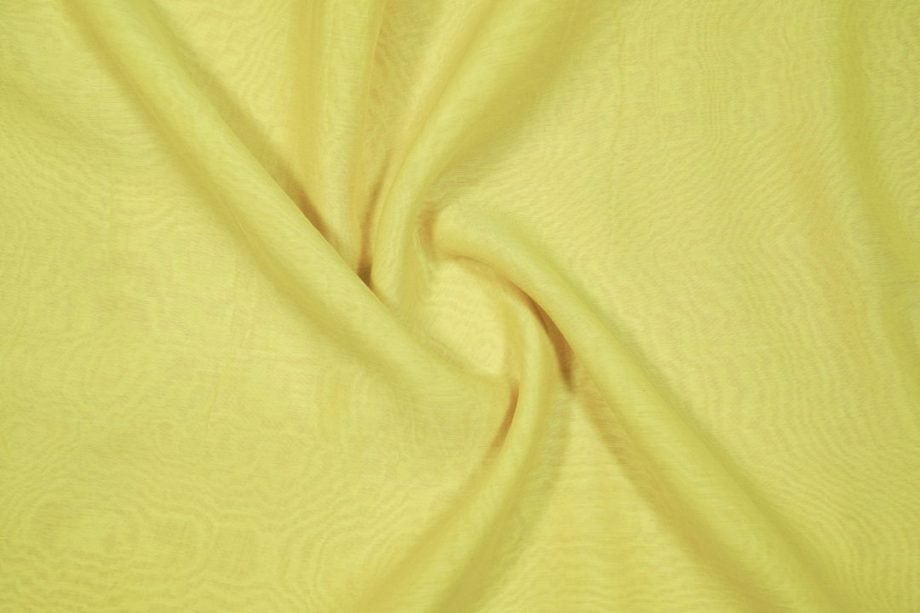 Chick Yellow Plain Cotton Silk - Zarinama