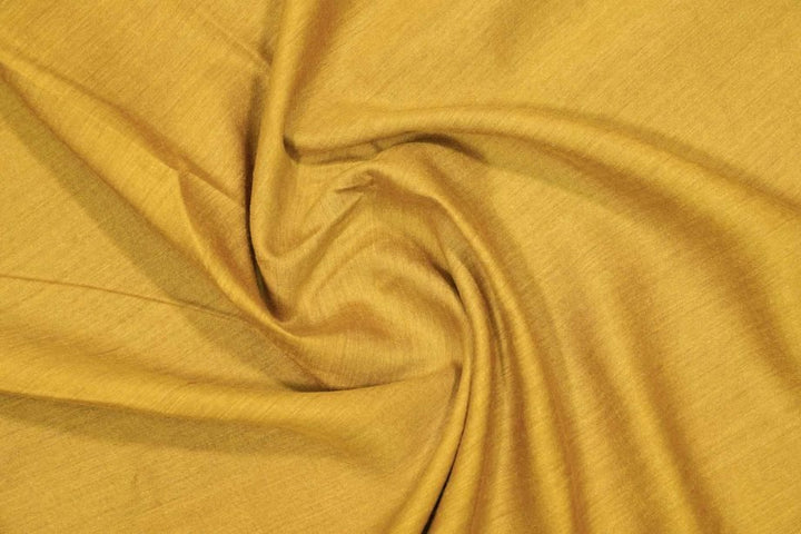 Gold Colour Plain Munga Silk