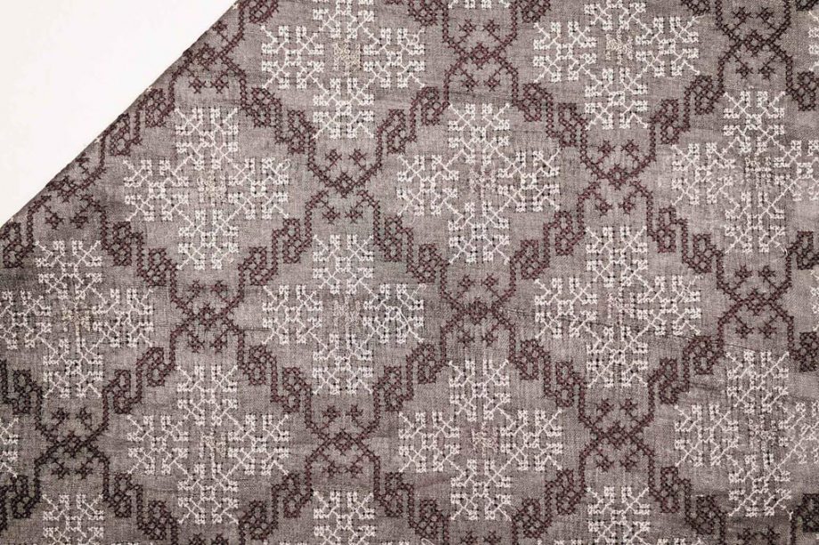 Swara On Onion Self Tussar Silk-Zarinama