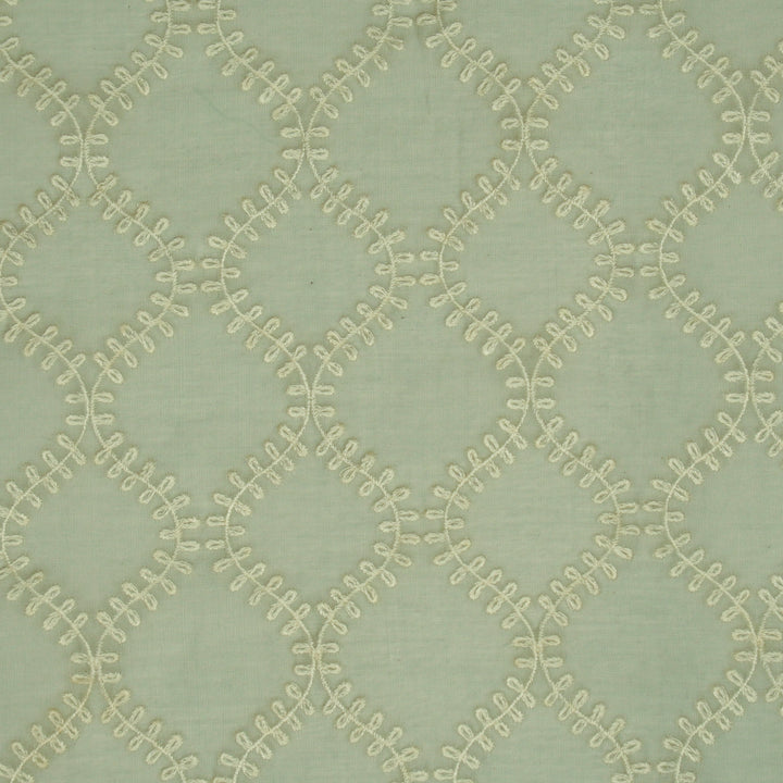 Farhana Jaal on Ash Grey Cotton Silk