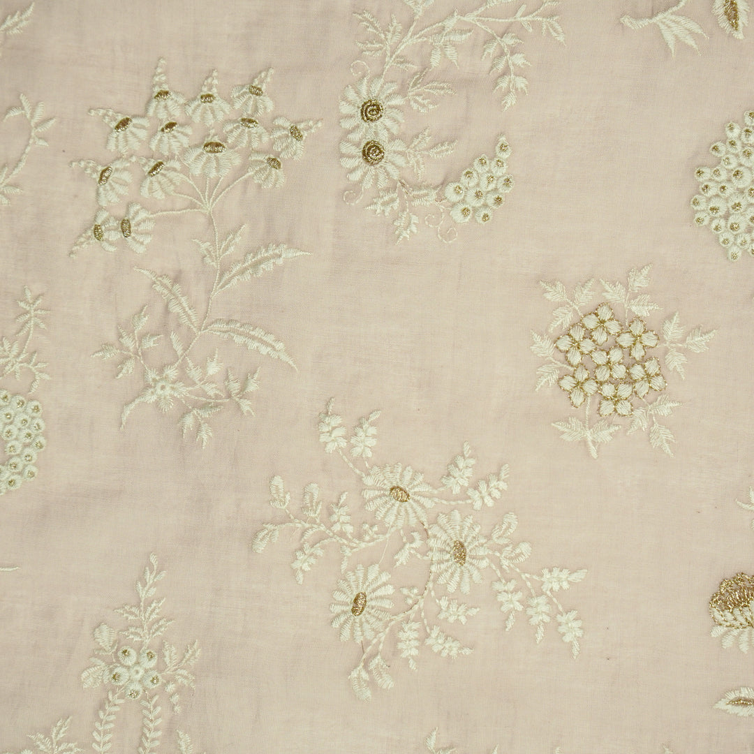 Amita Jaal on Light Blush Cotton Silk