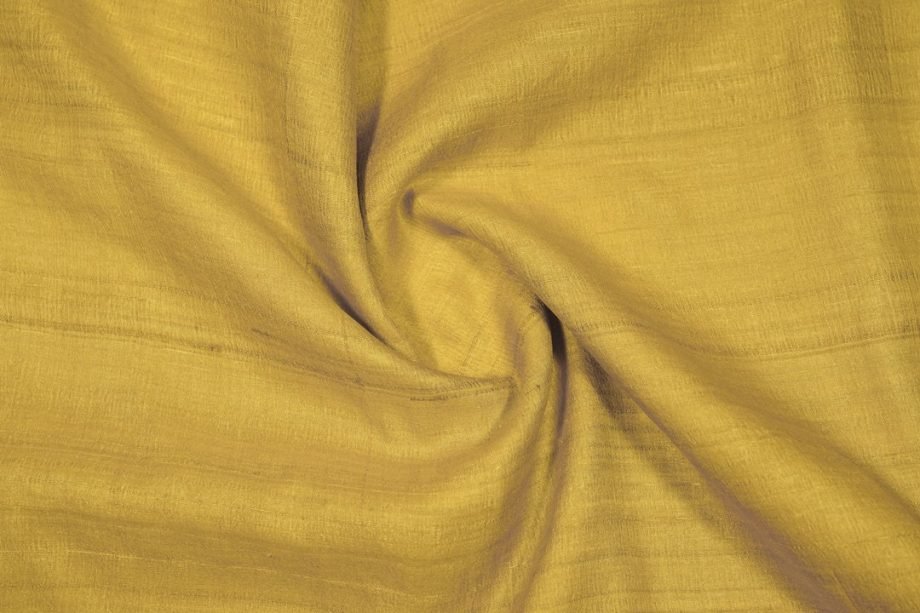 Gold Colour Plain Tussar Silk -Zarinama