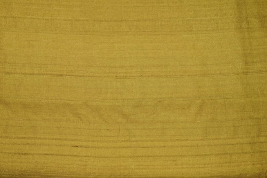 Gold Colour Plain Tussar Silk -Zarinama