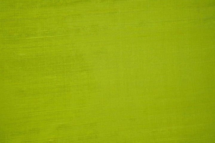 Lime Green Plain Raw Silk- Zarinama