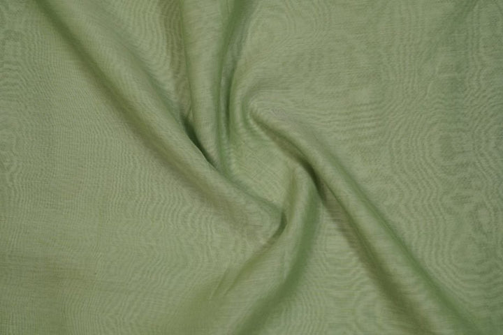 Sea Green Plain Cotton Silk- Zarinama